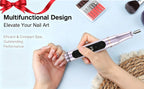 Professional Cordless Electric Nail Drill and UV Lamp Kit