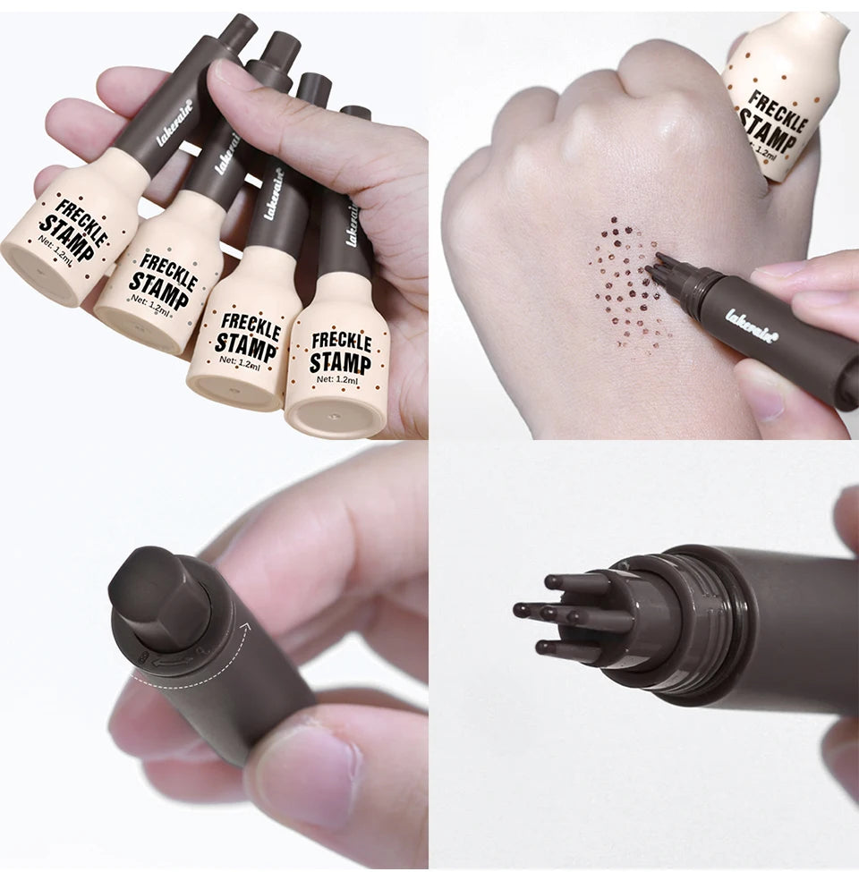 Waterproof Natural Looking Freckle Stamp Makeup Pen
