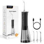 Portable Rechargeable Oral Irrigator Water Flosser with 300ML Tank