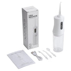 Portable Rechargeable Dental Water Flosser with 3 Cleaning Modes