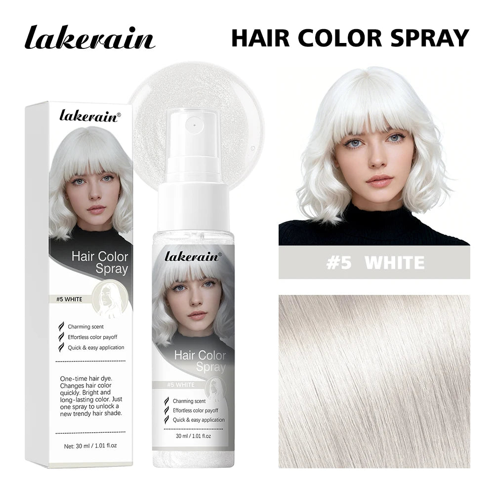 Temporary Washable Hair Color Spray for Parties and Styling
