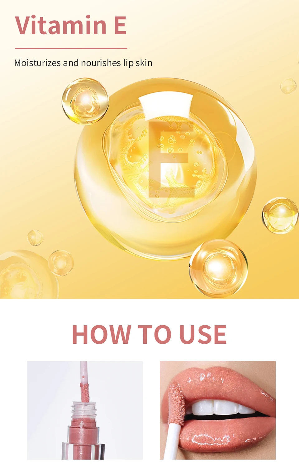 Moisturizing Shimmer Lip Gloss for Plump Hydrated Lips
