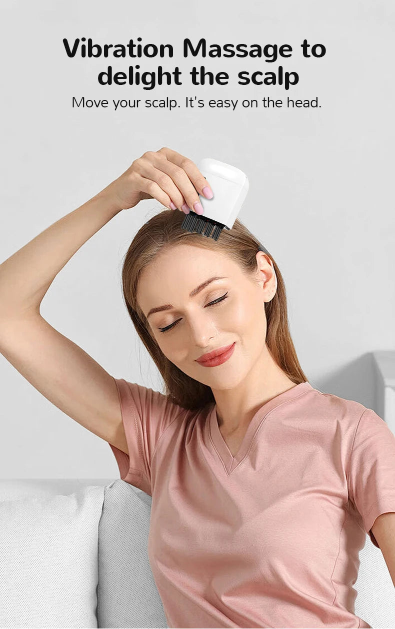 Electric Scalp Massager and Hair Oil Applicator Comb - 7