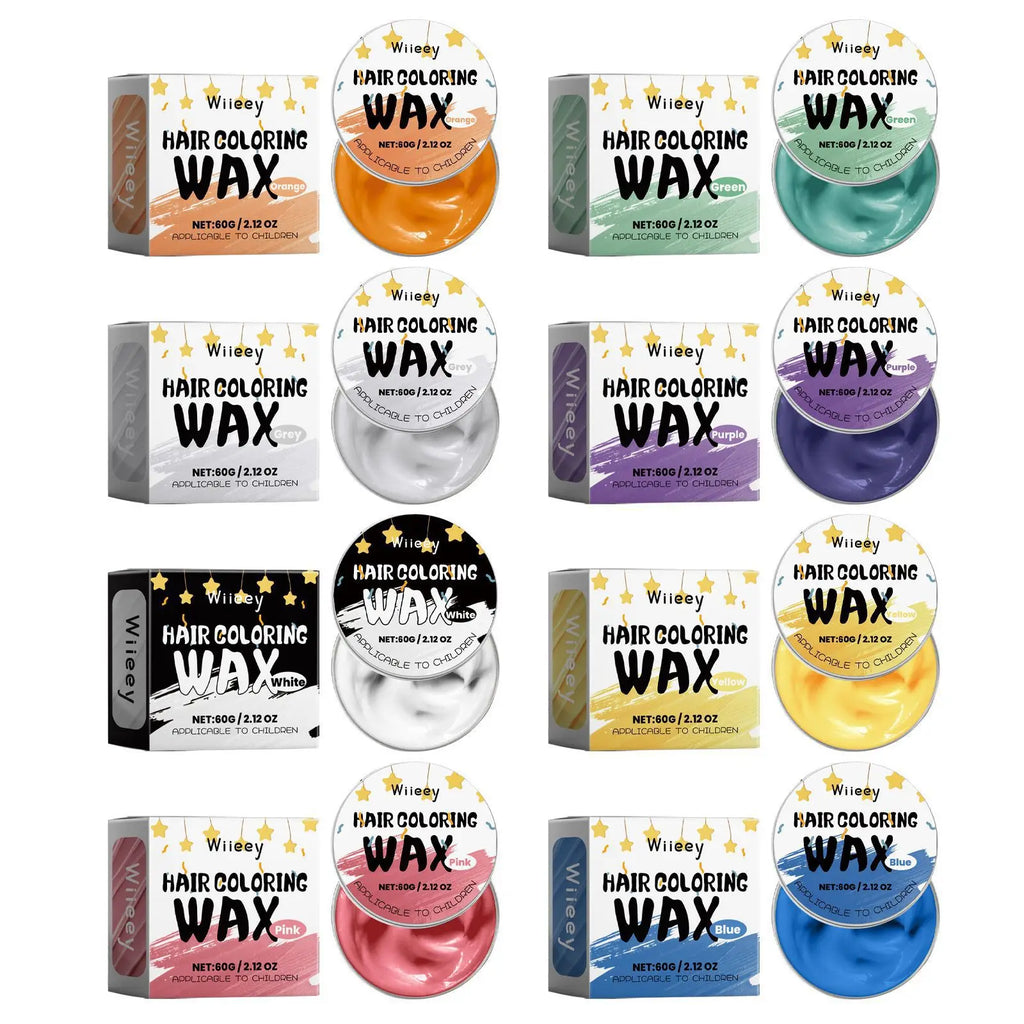 Temporary Washable Hair Color Wax for Kids and Parties