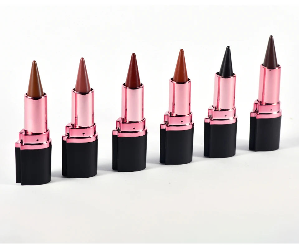 2-in-1 Waterproof Matte Lipstick and Lip Liner Crayon - 26