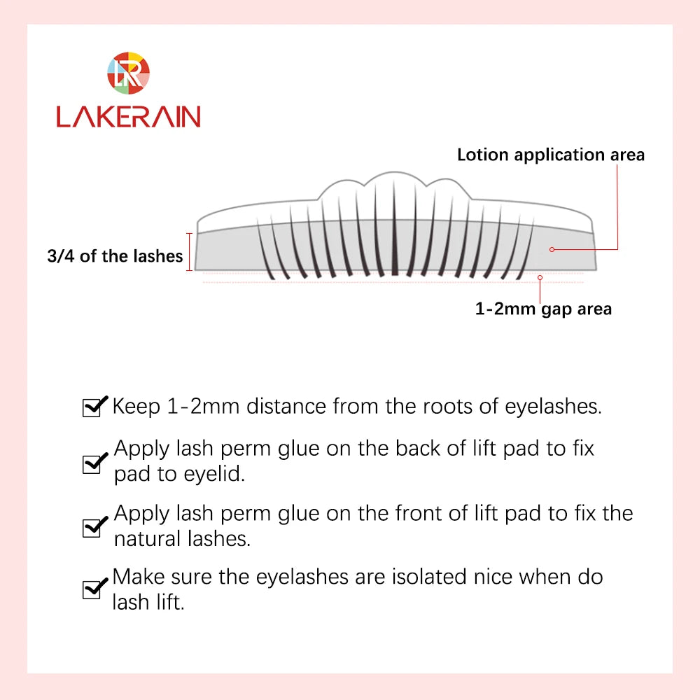 Professional Eyelash Lift and Perming Curling Kit