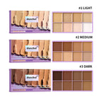 8-Shade Full Coverage Cream Concealer Palette