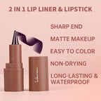 Hydrating Lip Liner and Lip Gloss Makeup Set