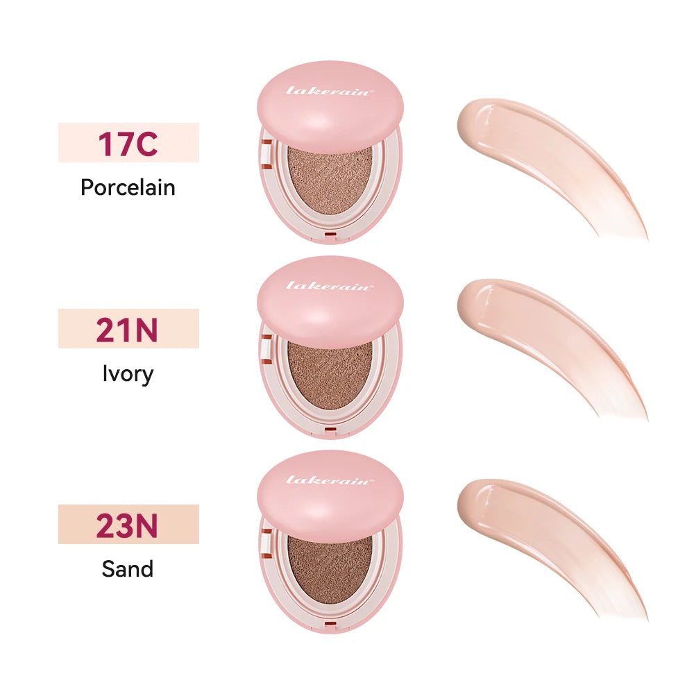 Long-Lasting Full Coverage Cushion Foundation with Sun Protection