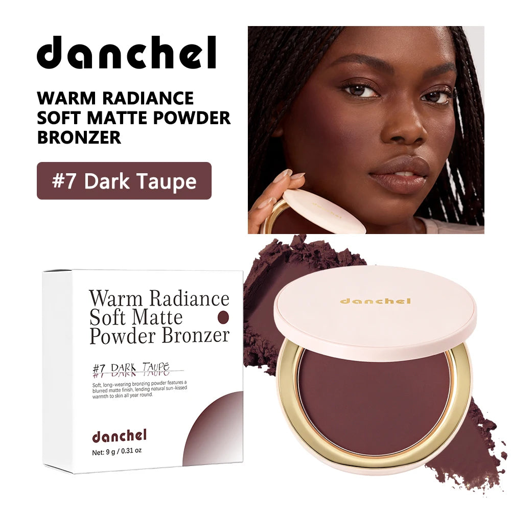 Soft Matte Bronzer Powder for Natural Contouring - 20