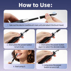Rechargeable Sonic Electric Toothbrush with 5 Modes and Timer