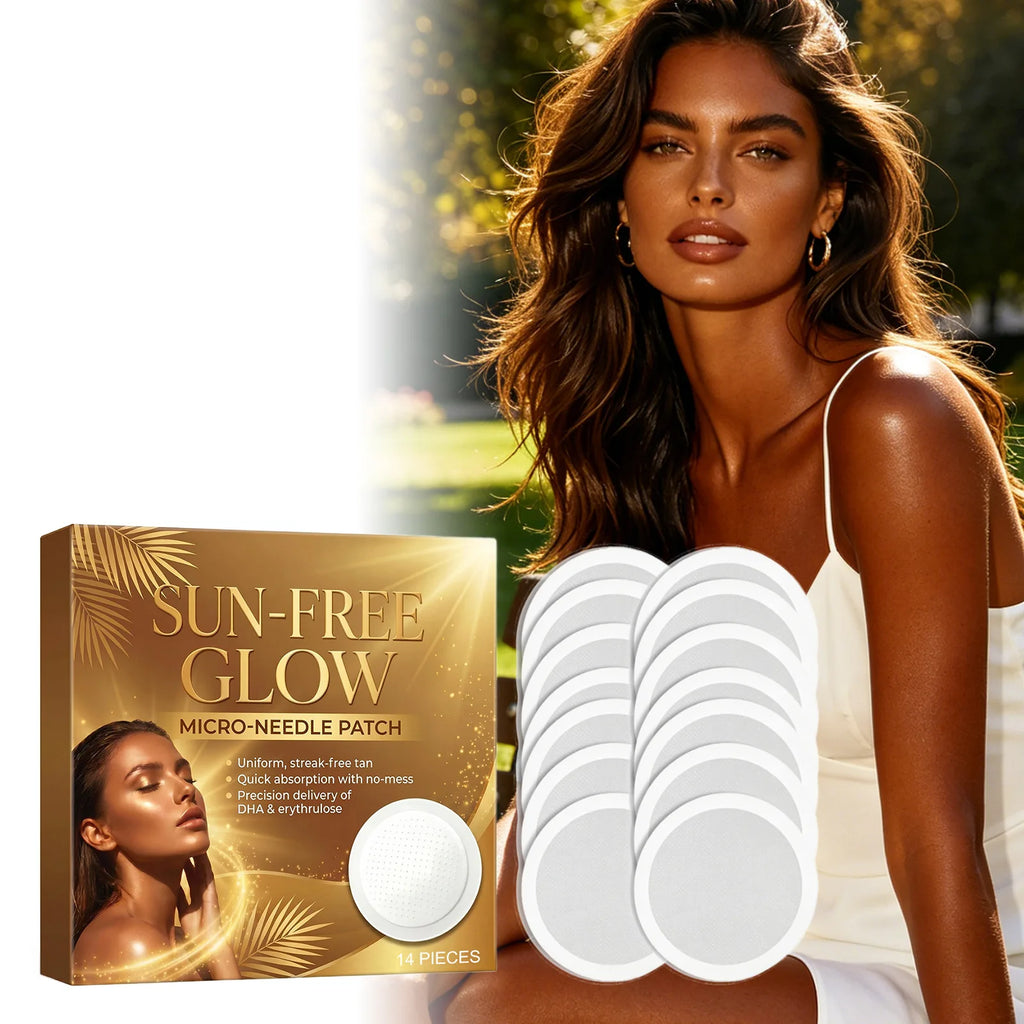 7-Day Sunless Tanning Micro-Needle Patches for Streak-Free Glow