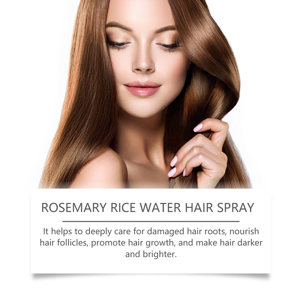 Rosemary Rice Water Hair Growth and Strengthening Spray