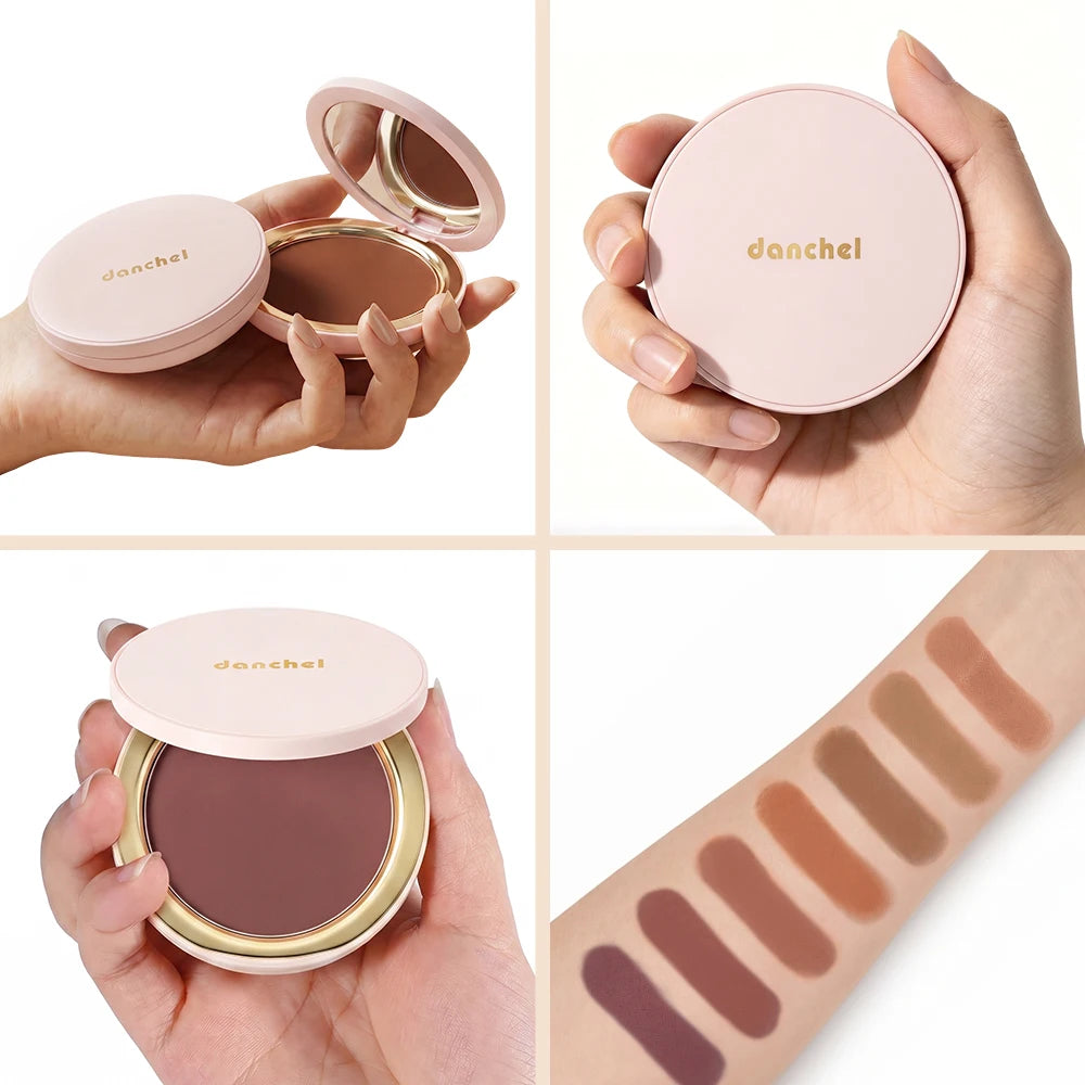 Buildable Matte Pressed Bronzer Powder for Face Contouring