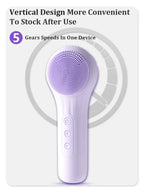 Sonic Waterproof Electric Facial Cleansing Brush