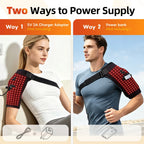 Red Light Therapy Heated Shoulder Support Brace