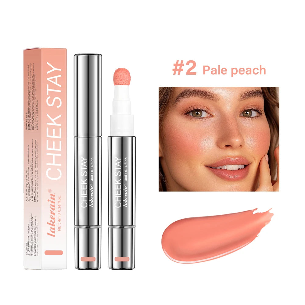 Liquid Blush Stick with Sponge Tip for Cheeks - 23