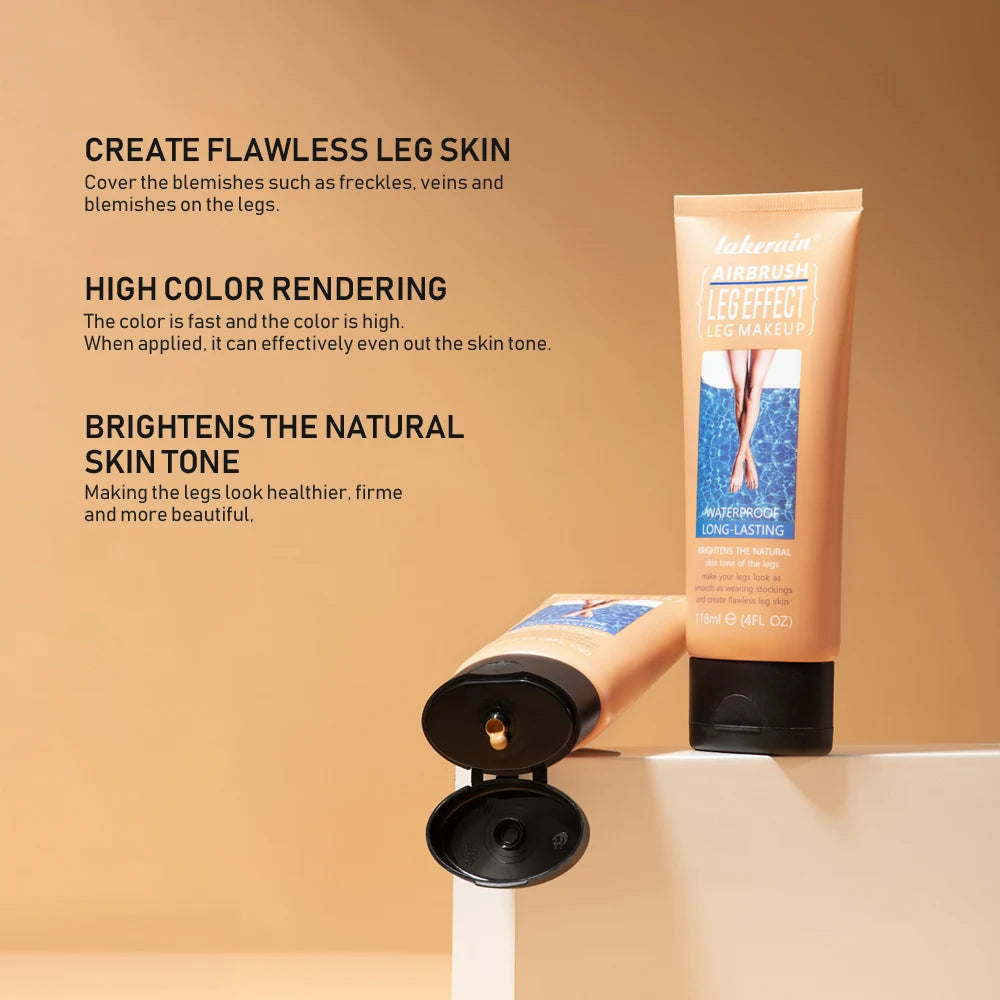 Waterproof Body and Leg Makeup Foundation - 3