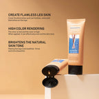 Waterproof Body and Leg Makeup Foundation