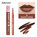 Long-Lasting Waterproof Felt Tip Lip Liner Stain