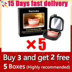 Full Arch Silicone Dentures for Natural Smile and Oral Comfort