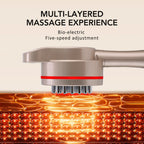 Electric Microcurrent Meridian Body Massager with Heat and Vibration
