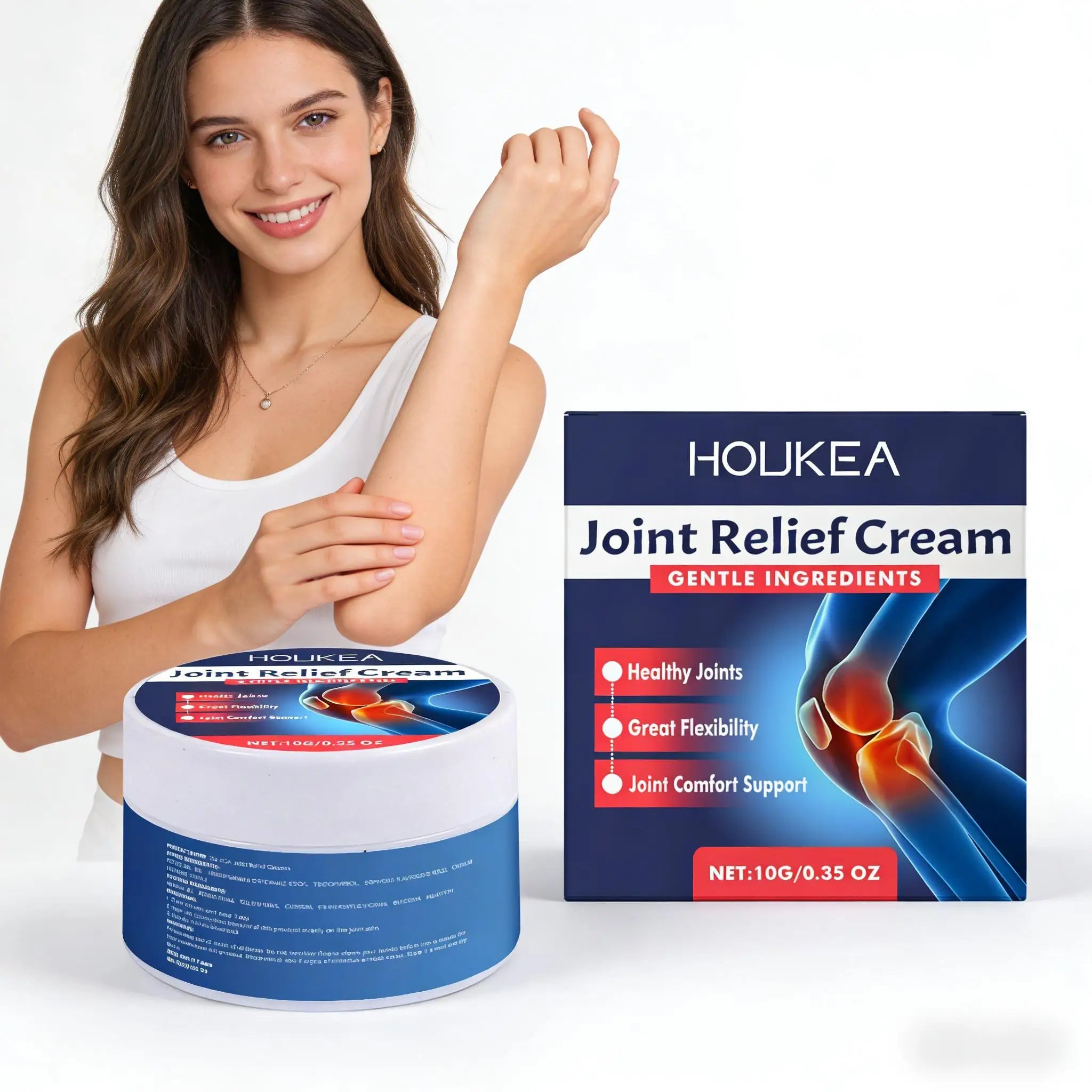 Soothing Joint Relief Massage Cream for Hands, Feet and Legs - 3