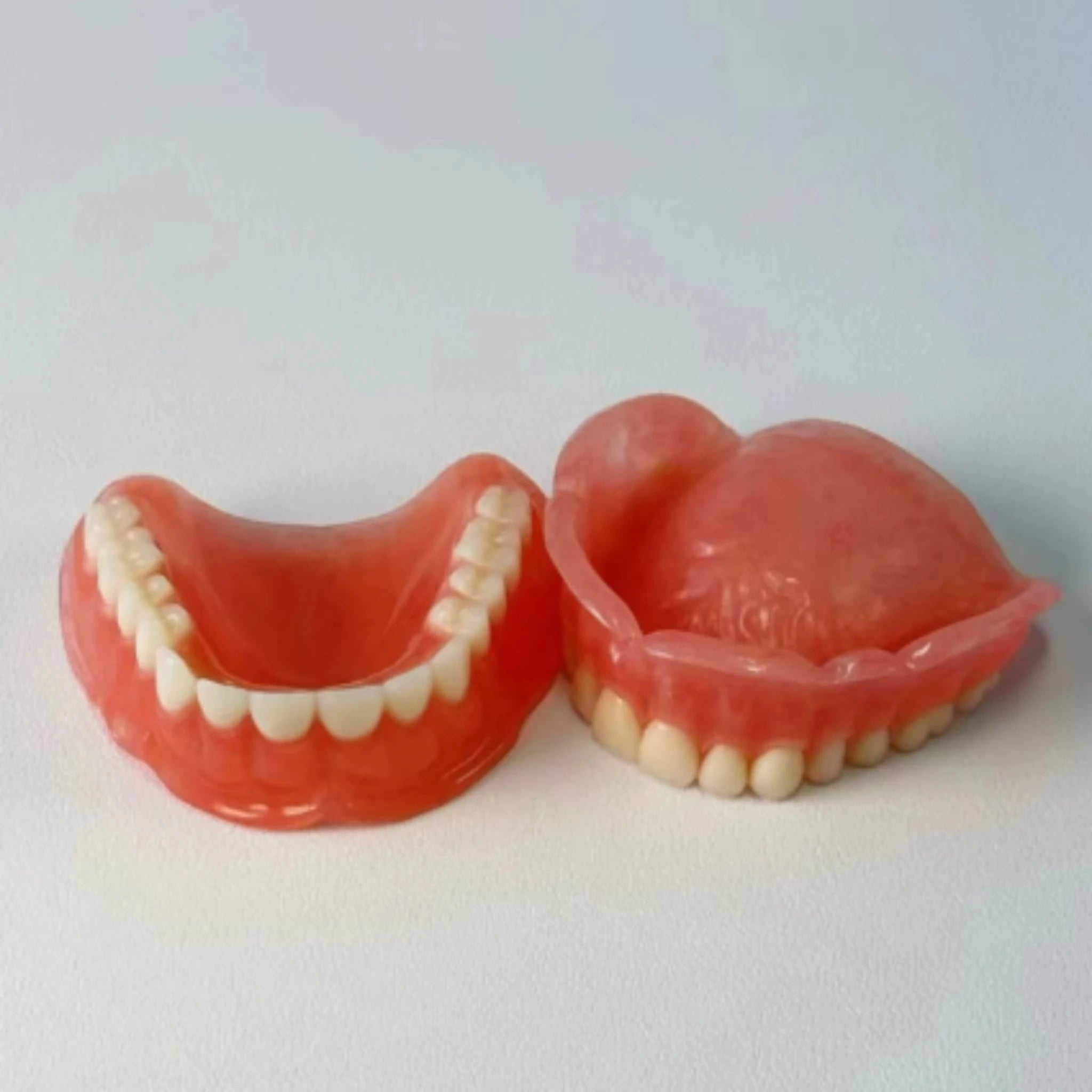 Comfort Fit Flexible Silicone Denture Set for Natural Smile