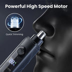 Rechargeable Electric Nose and Ear Hair Trimmer