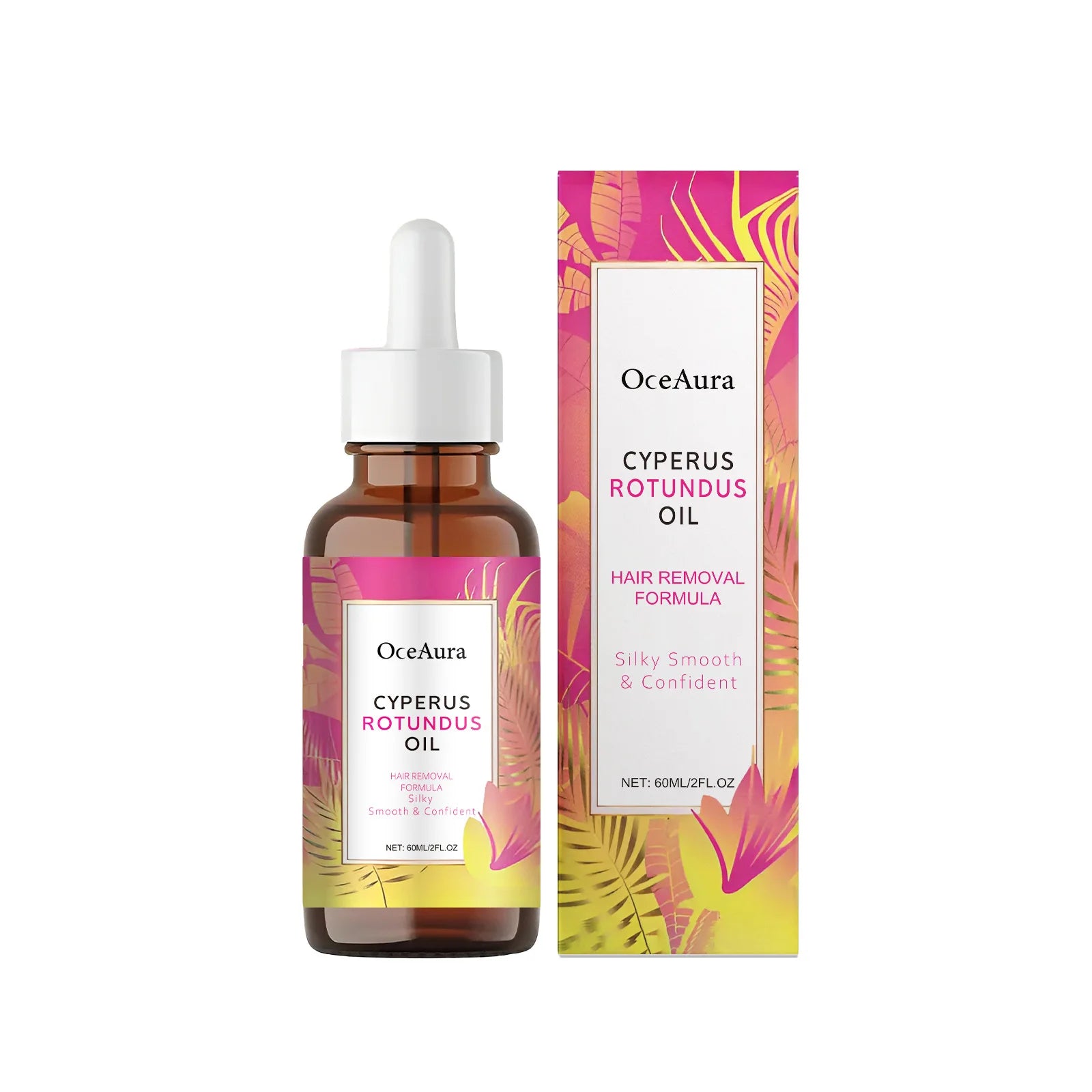 Painless Body Hair Removal Cream and Nourishing Aftercare Oil - 17