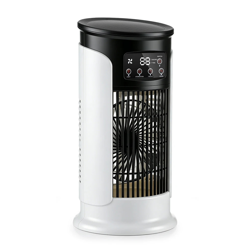 Portable Desktop Air Cooler and Humidifier with 6 Speeds