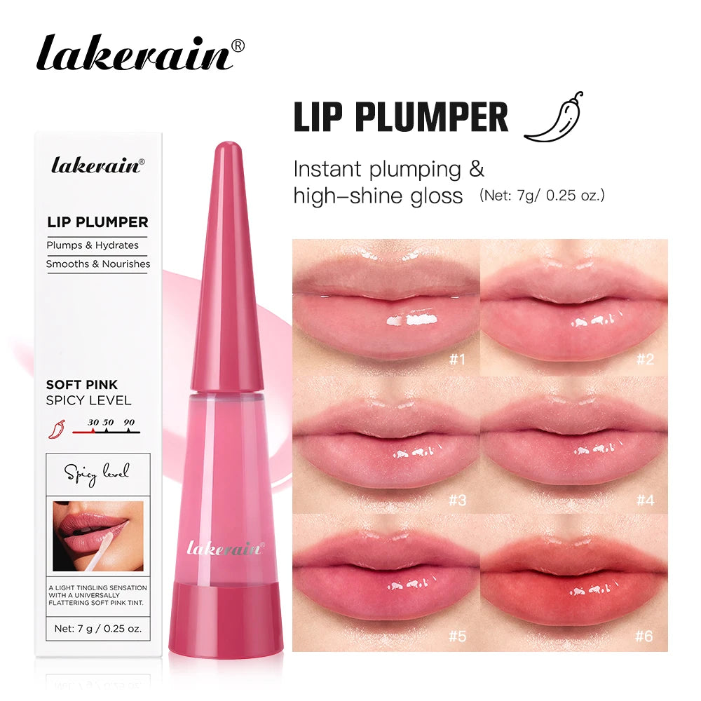 Instant Lip Plumping Gloss for Fuller Hydrated Lips