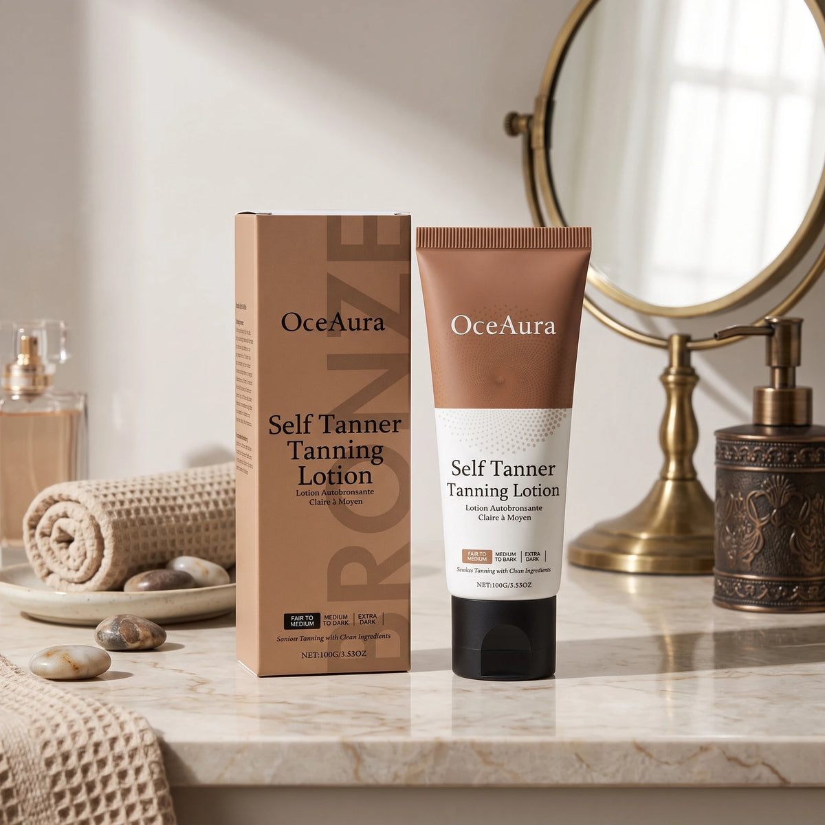 Gradual Self-Tanning Lotion for Natural Bronze Glow