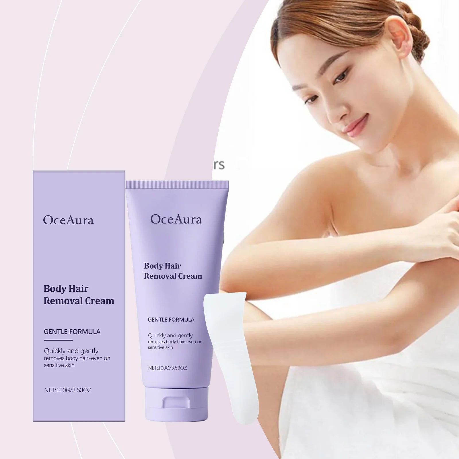 Painless Gentle Hair Removal Cream for Full Body - 7