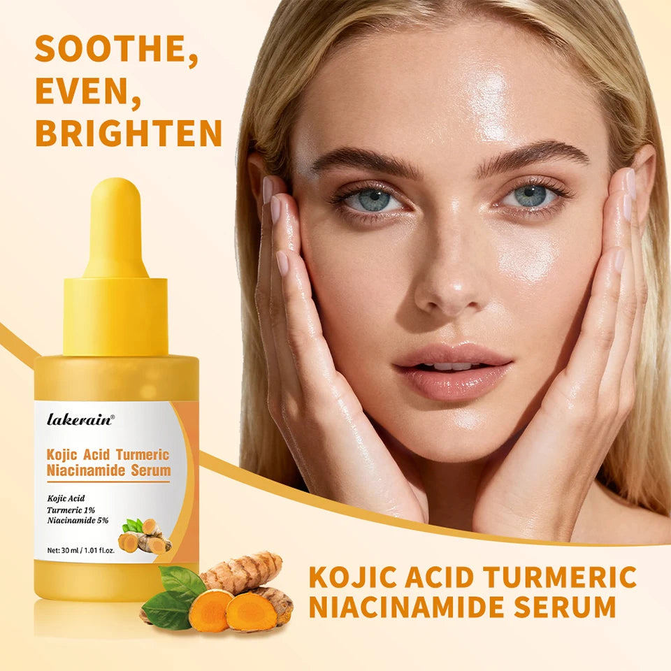 Kojic Acid and Turmeric Brightening Face Serum