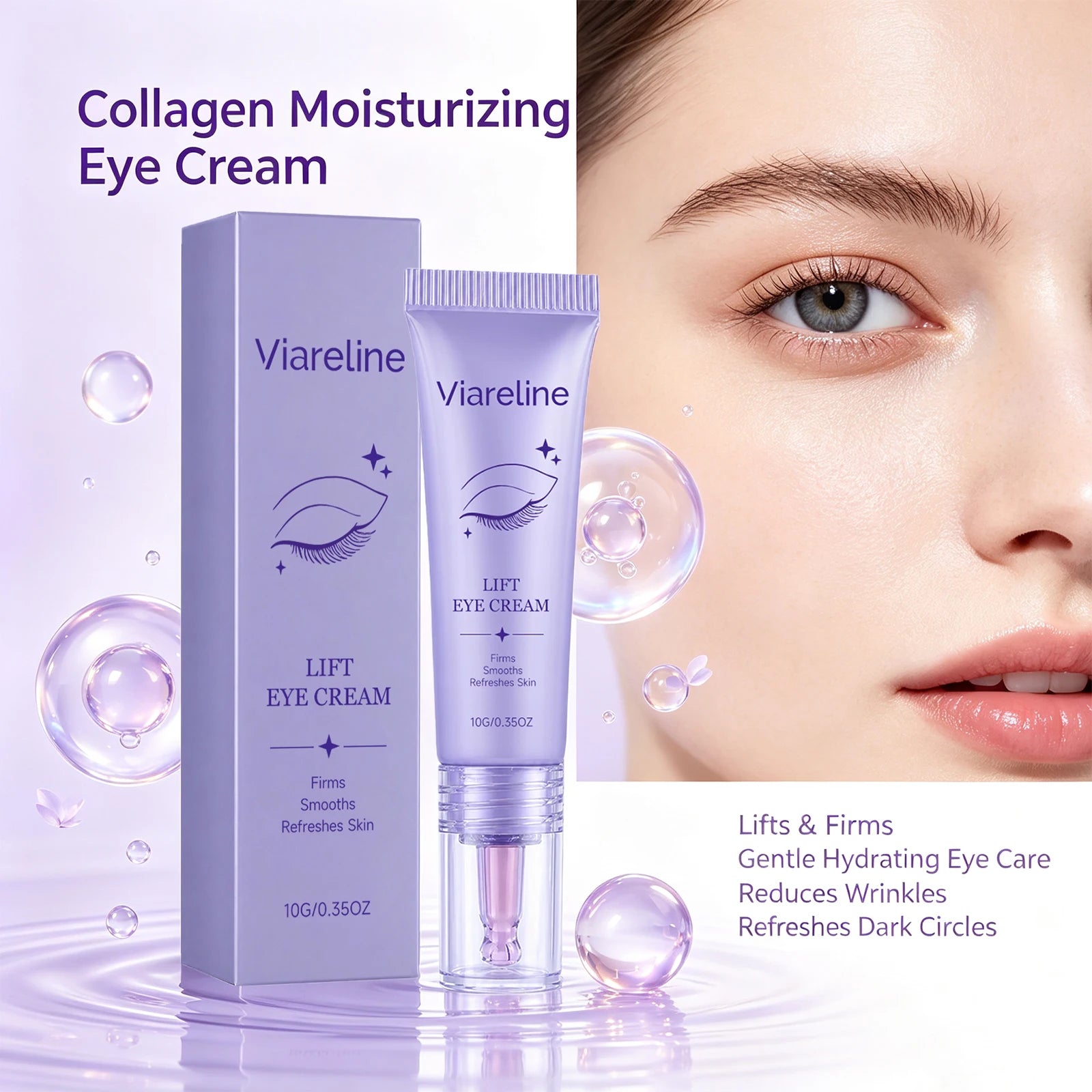 Firming Eye Cream for Wrinkles and Dark Circles - 2