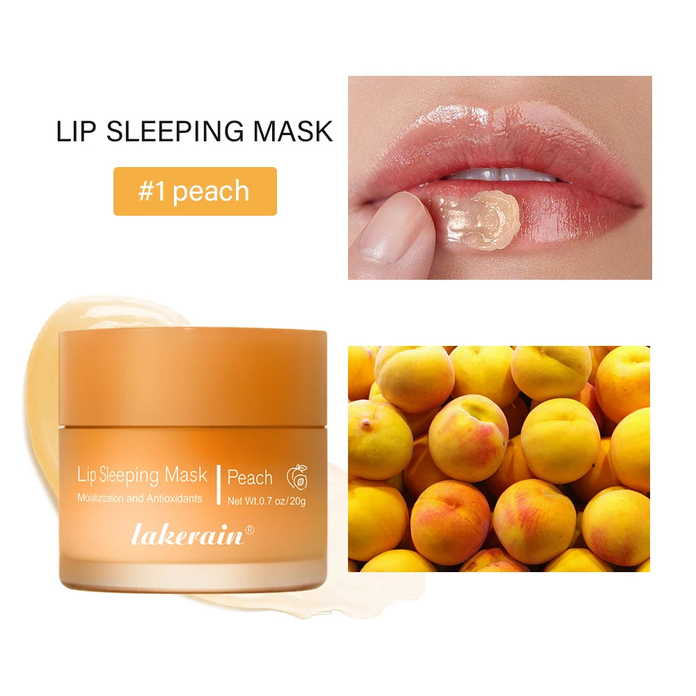 Dual-Color Hydrating Lip Sleeping Mask for Dry Lips