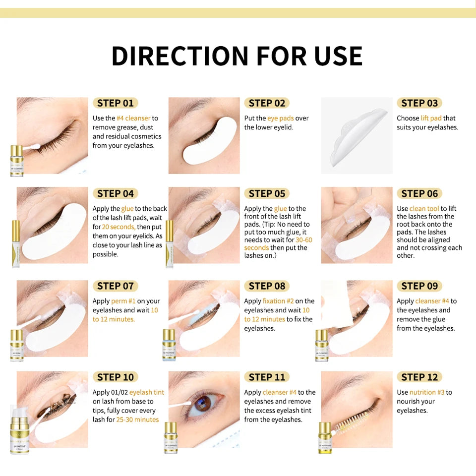 Professional Brow Lamination and Tinting DIY Home Kit - 22
