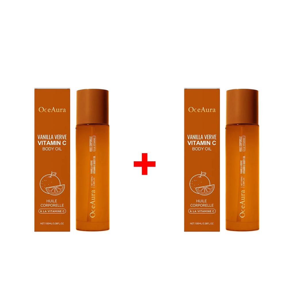 Vitamin C Brightening & Hydrating Body Oil for Dry Skin