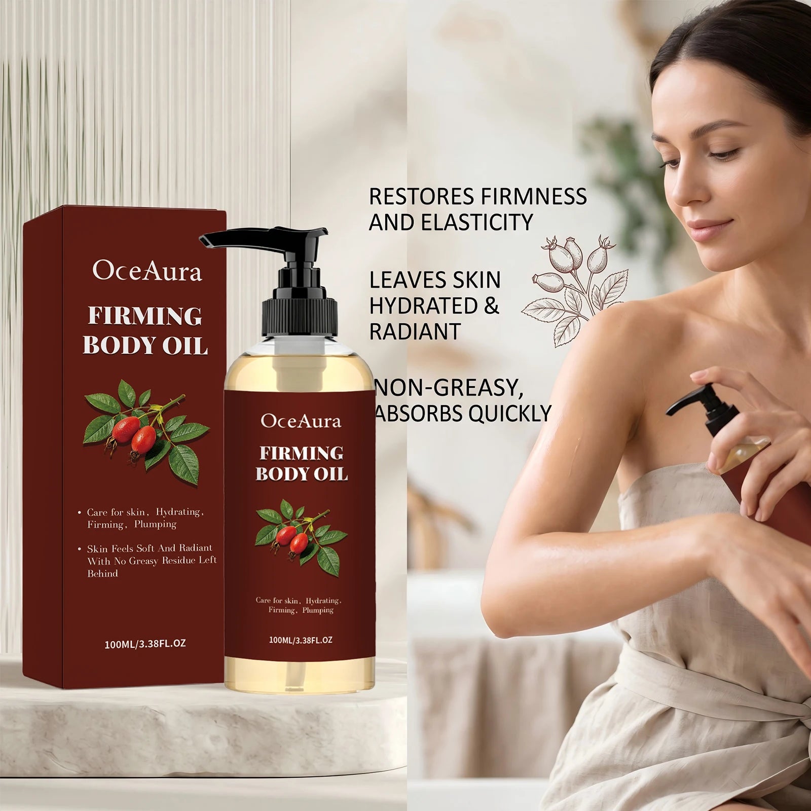 Firming and Hydrating Botanical Body Oil - 2