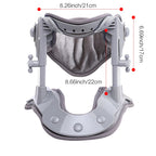 Heated Adjustable Cervical Neck Traction Stretcher and Support