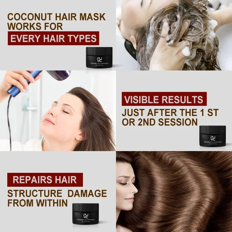 Deep Repair Keratin Hair Mask for Damaged and Frizzy Hair
