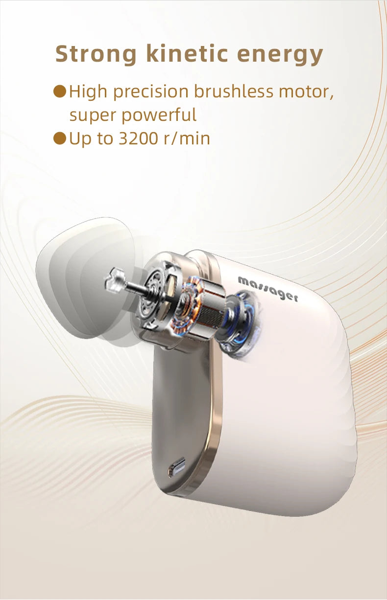 Portable Deep Tissue Muscle Massage Gun