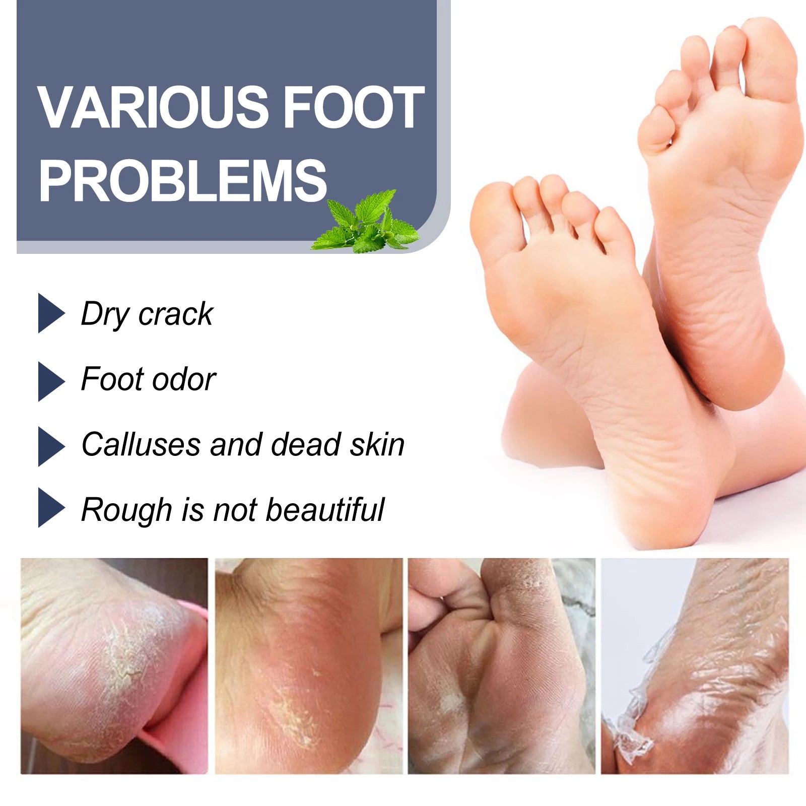 Refreshing Deodorant Foot Spray for Odor Removal and Hydration - 8