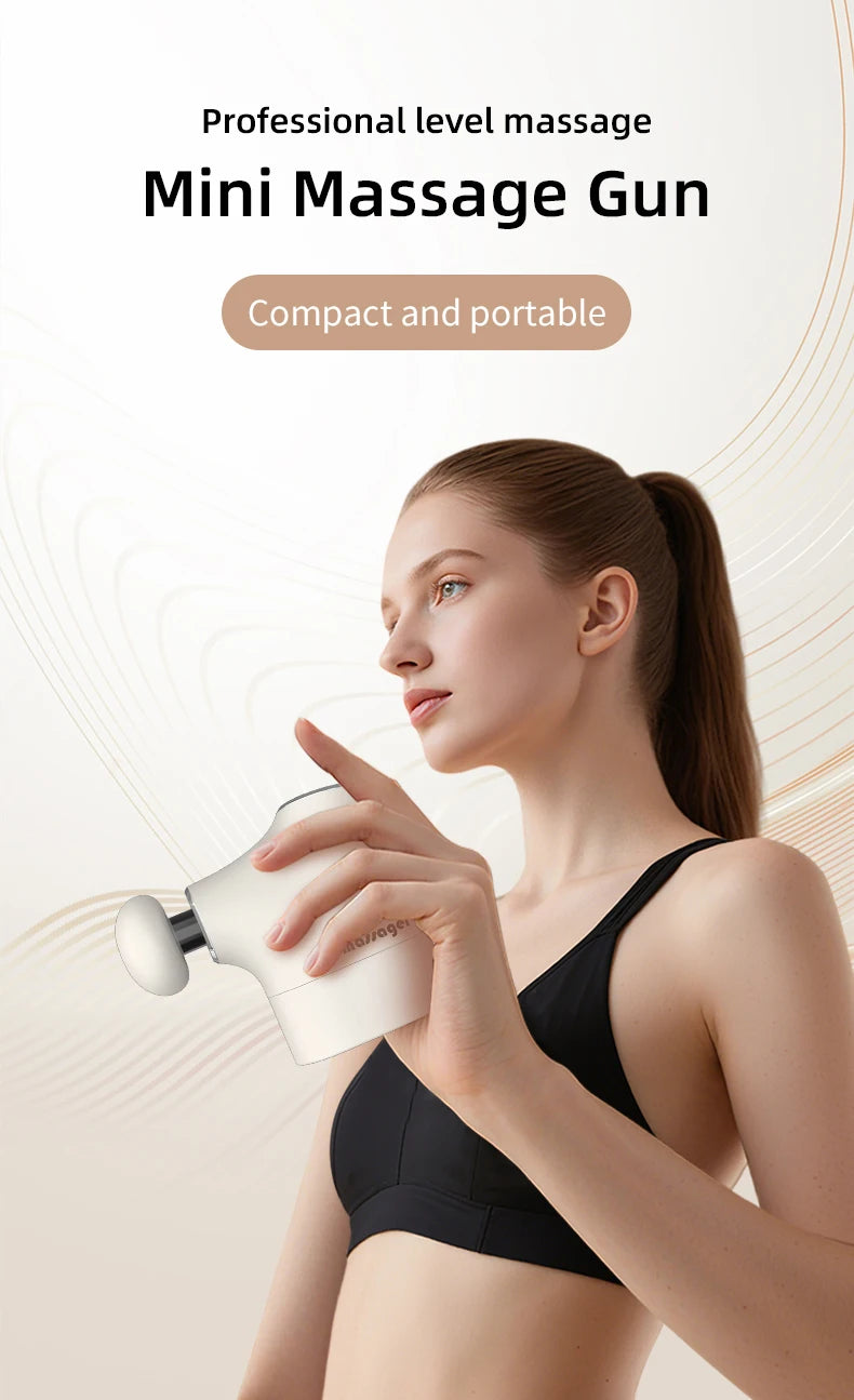 Portable Mini Deep Tissue Percussion Massage Gun - 7