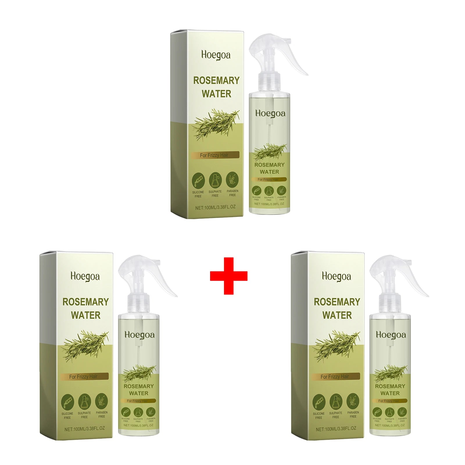 Rosemary Strengthening Hair Care Spray for Frizz and Oil Control - 15