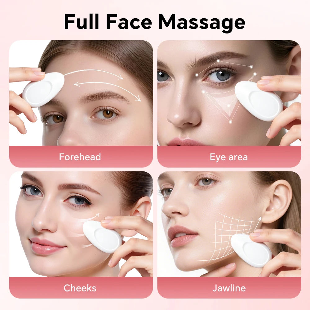 Vibration Eye Massager with Cooling Roller Balls