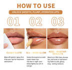 Honey and Chocolate Moisturizing Lip Gloss Set