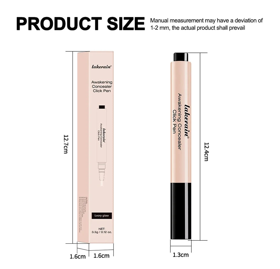Brightening Concealer Click Pen for Face and Under-Eye