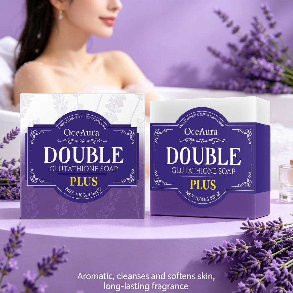 Lavender Cleansing Soap Bar for Oil Control and Skin Brightening